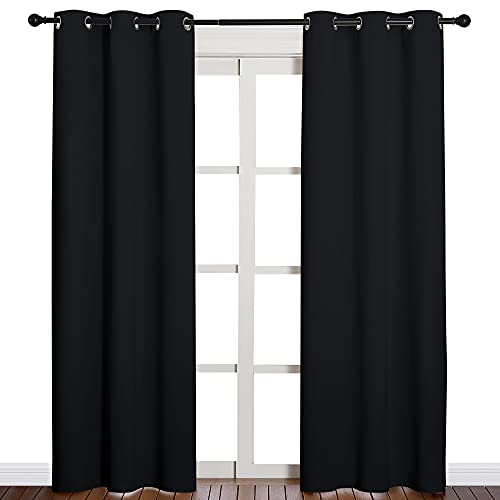 NICETOWN NICETOWN Thermal Insulated Black Blackout Curtains/Drapes 84 — Key features at a glance