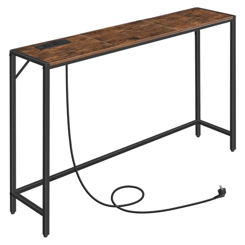 MAHANCRIS MAHANCRIS Console Table, Narrow Sofa Table, 43.7” Entrance T — Design and materials in detail