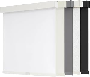 AOSKY Blackout Roller Shades Cordless Blinds for Windows, Free-Stop Shades with Valance, T