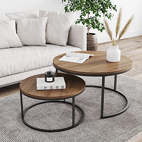 Nathan James Nathan James Stella Round Modern Nesting Coffee (Set of 2 — Key specifications at a glance