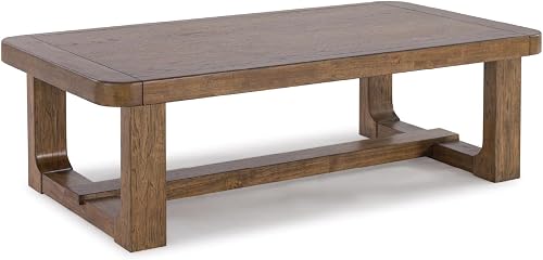 Signature Design by Ashley Cabalynn Coffee Table, Large 56 Inch Rectan — Our recommended configuration for best results