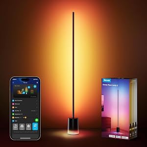 Govee Floor Lamp 2, RGBIC, Warm Cool White LED, Compatible with SmartThings, Matter, Alexa