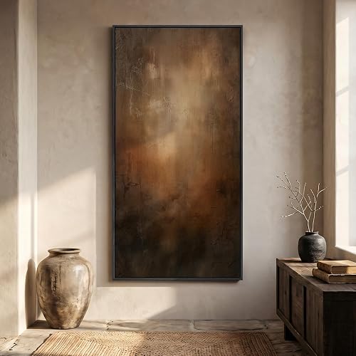 Large Framed Brown Black Abstract Wall Art, Modern Vertical Canvas Pri — Final verdict and top picks lineup