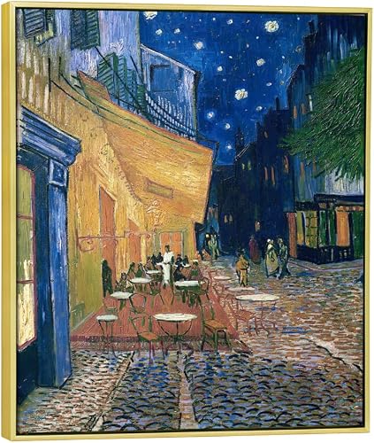 Wieco Art Framed Wall Art Canvas Prints of Cafe Terrace at Night Canva — Final verdict and top picks lineup