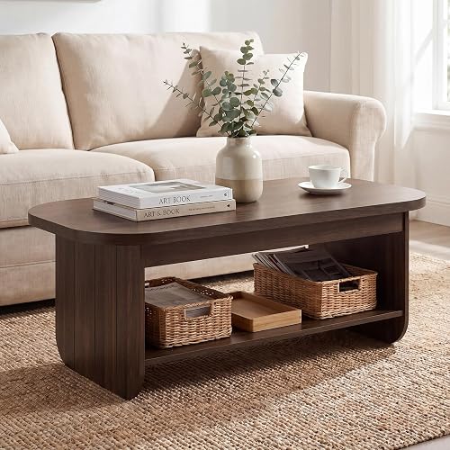 Giantex Oval Coffee Table, 47