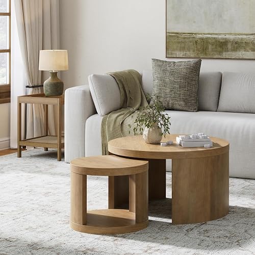 Nathan James Uchu Mid Century Modern 2-Piece Nesting Coffee Table, Rou — Complete testing methodology overview