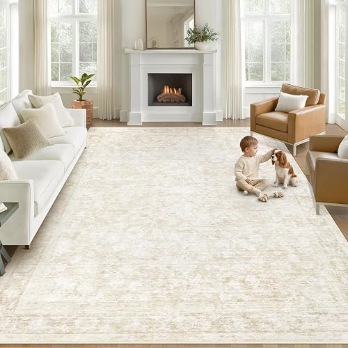 8x10 Area Rugs for Living Room: Washable Large Vintage Floral Rug Low — Side-by-side comparison of top picks in this category