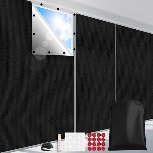 FADOTY Blackout Curtains for Bedroom, Portable 100% Black Out Window C — Build quality and design details up close