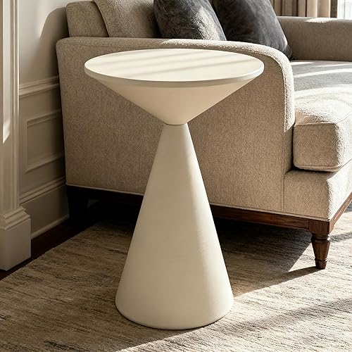 COVLON Small Drink Table, Round Martini Table, Drum End Table Side Tab — Our recommended configuration for best results