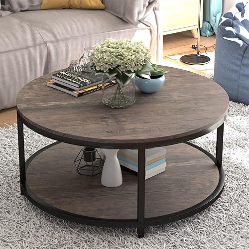 NSdirect Round Coffee Table,36
