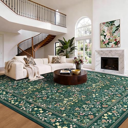 AMADA HOMEFURNISHING 8x10 Washable Area Rugs for Living Room, Non-Slip — Our recommended configuration for best results